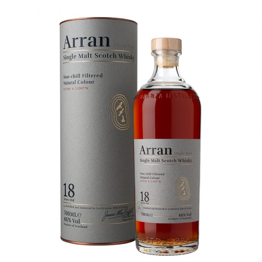 Arran 18 Years Old nuova presentazione