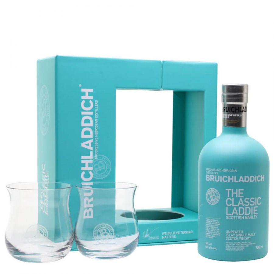 Bruichladdich Scottish Barley Classic Laddie Gift Box