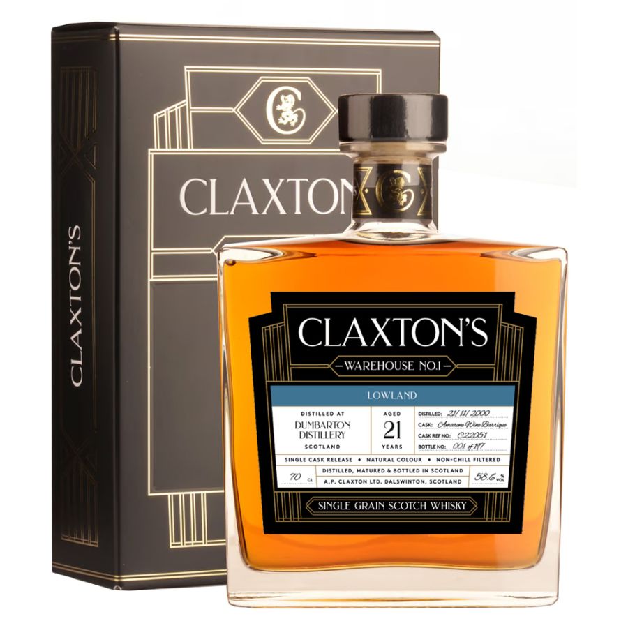 Dumbarton 2000 21 Years Old - Claxton’s Single Malt