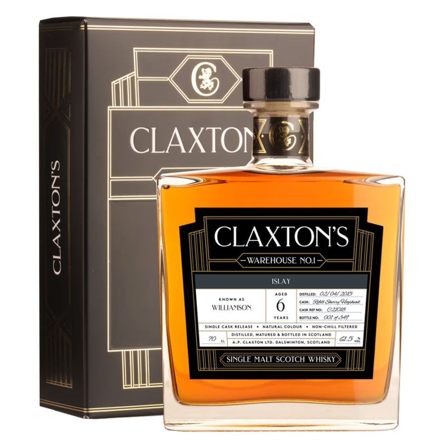 Williamson 2015 6 Years Old - Claxton’s Single Malt