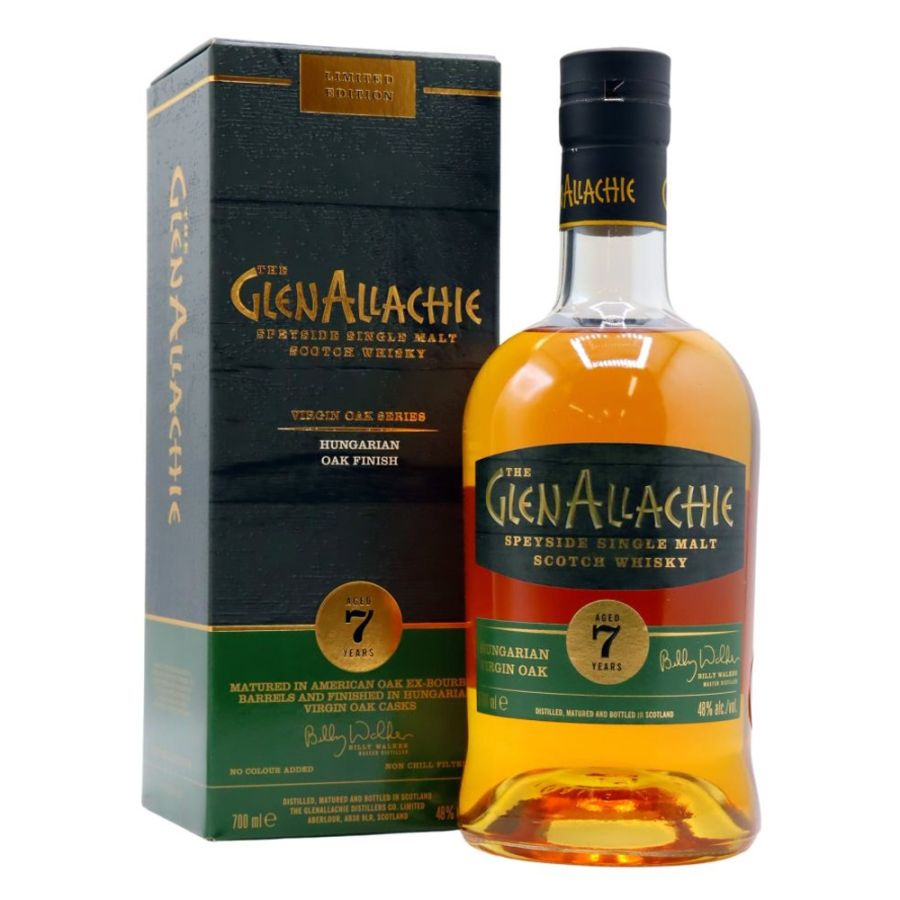 GlenAllachie 7 Years Old Hungarian Oak Finish - Virgin Oak