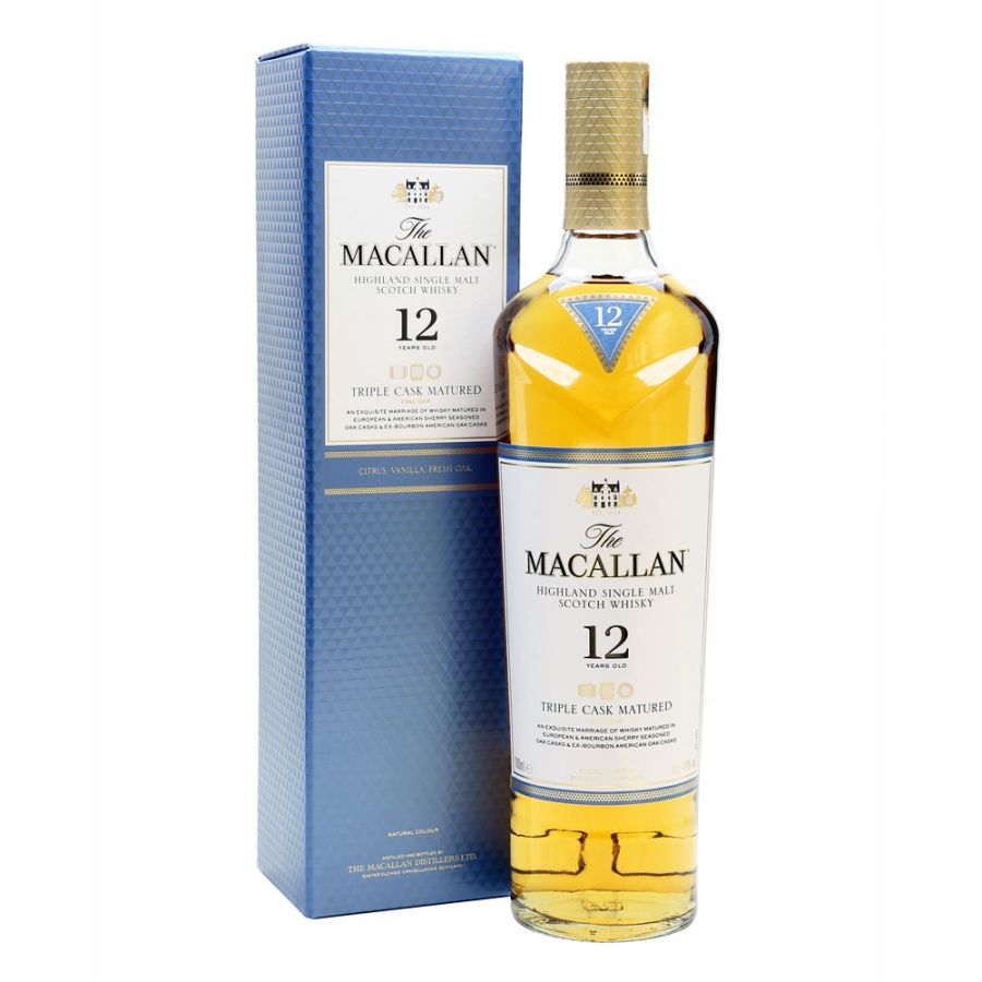 Macallan 12 Years Old Triple Cask